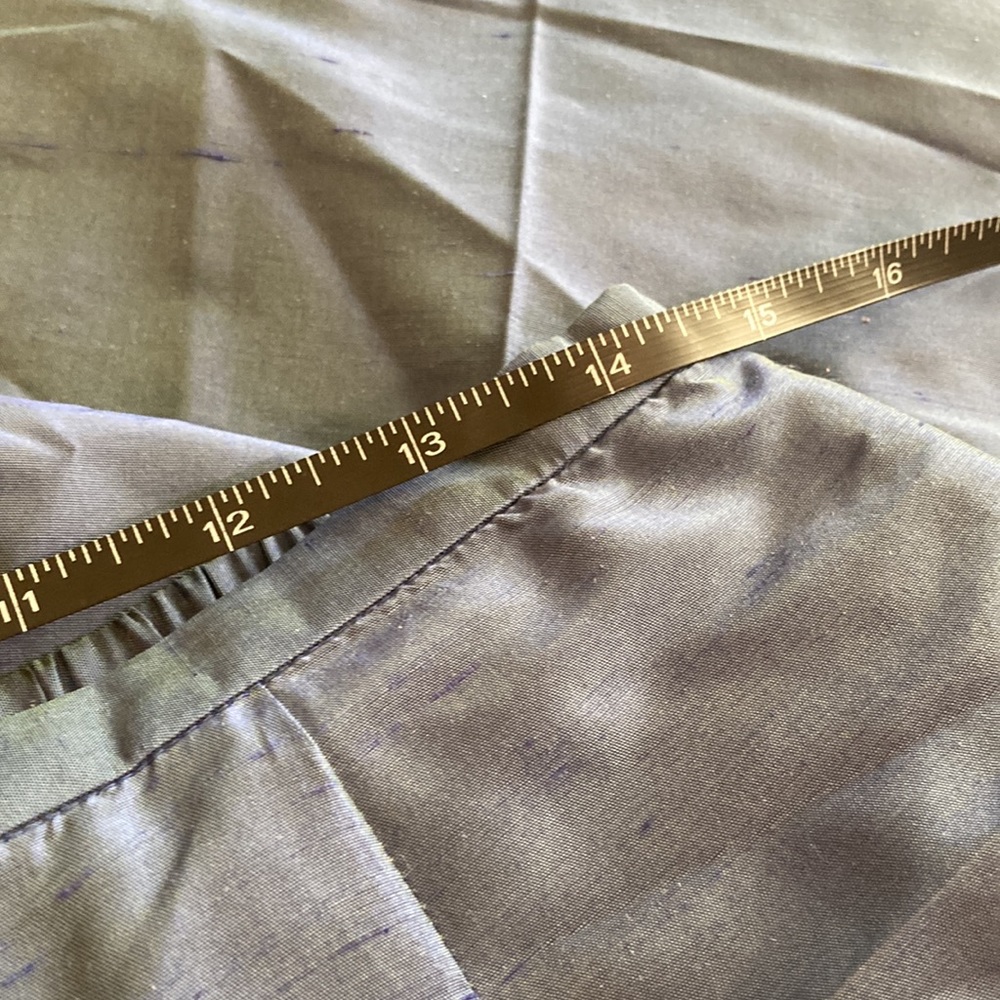 Valerie by Valerie Stevens 100% silk chameleon slacks size L - Picture 12 of 12